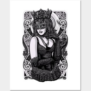 Tattoo Queen Design Posters and Art